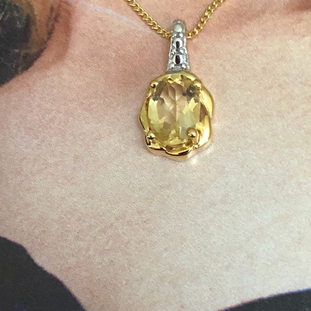 Scapolite Pendant